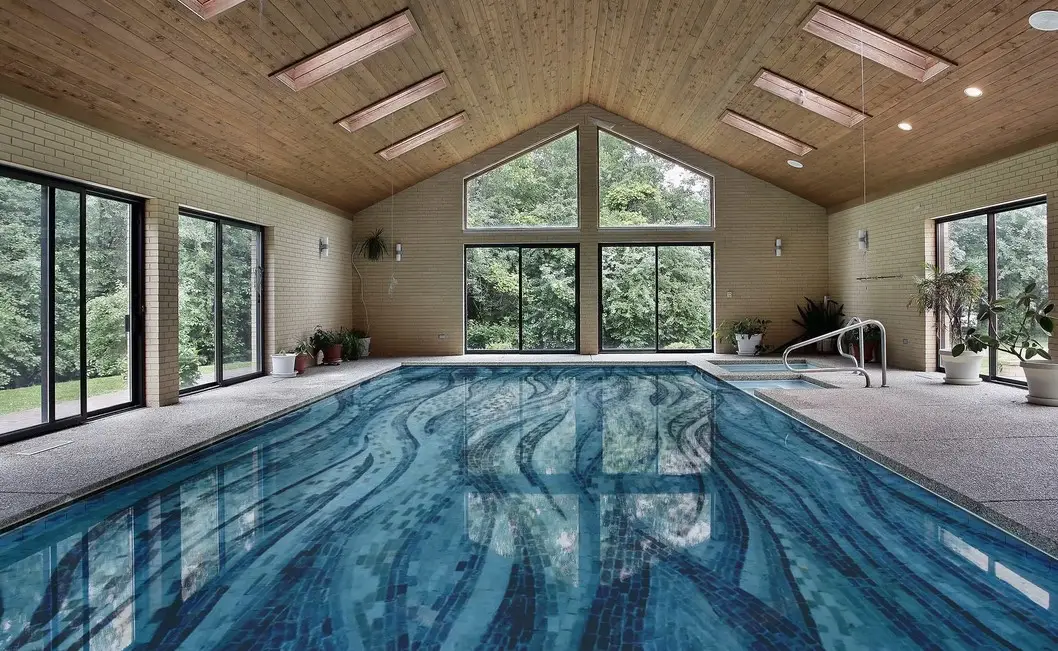 1. Modern swimming pool design in Barcelona