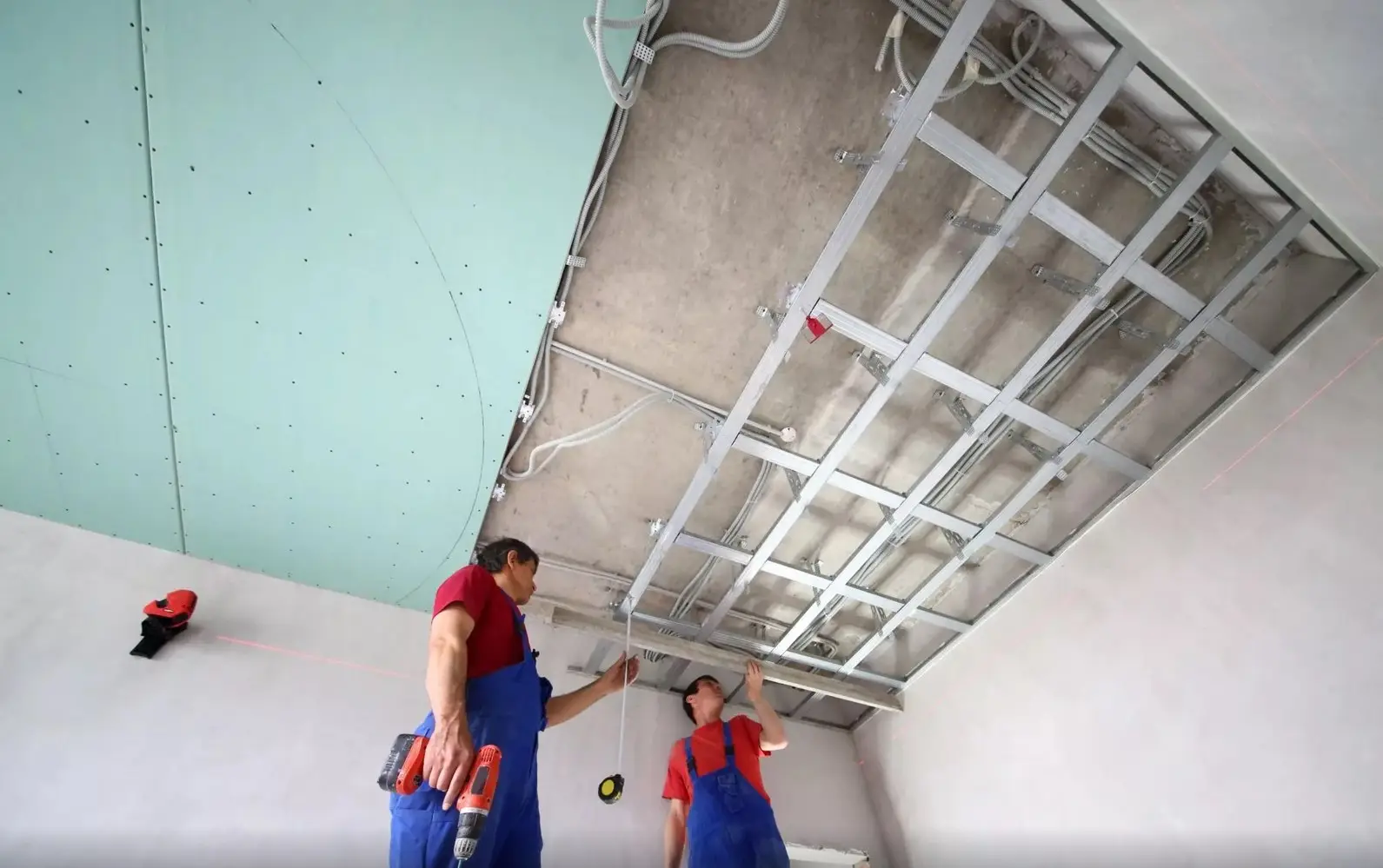 Modern plasterboard partitions for stylish interiors