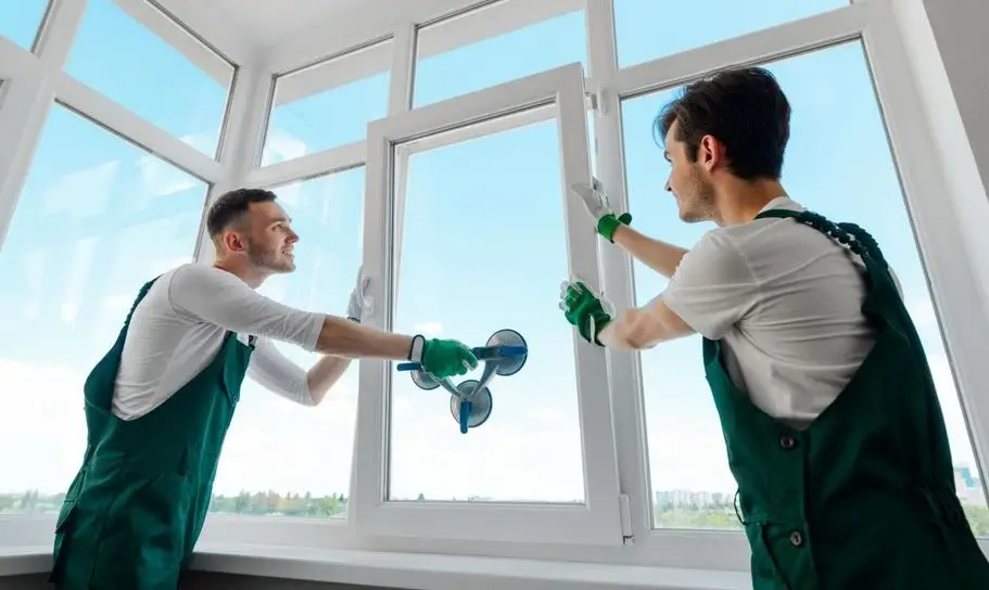 Window installation preparation in Barcelona
