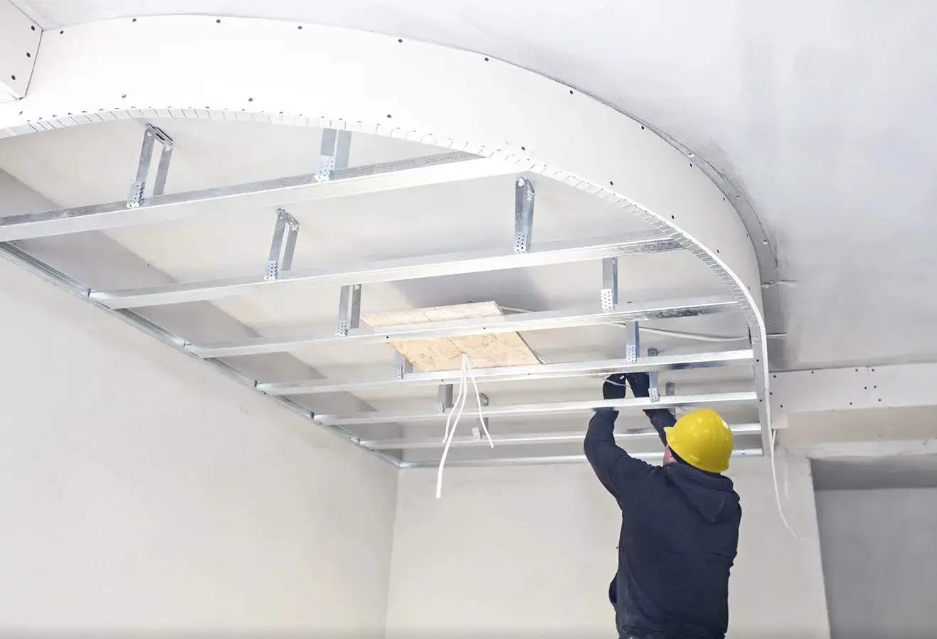 Innovative Two-Tiered Ceiling Solution