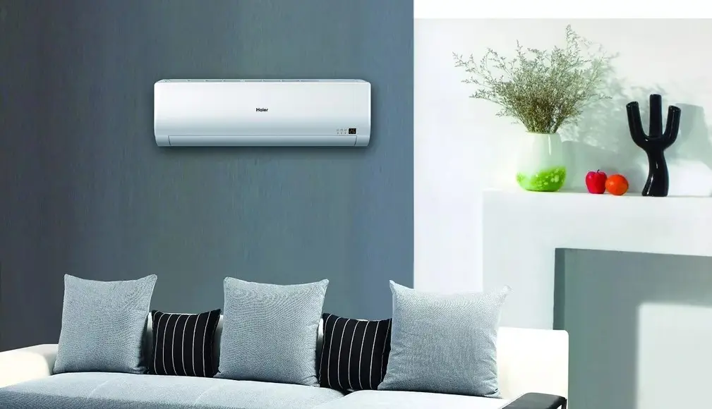 Professionelle Klimaanlage Installation 